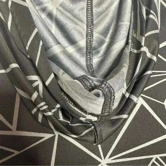 Pure NRG Athletics Hoodie Jacket  Black /White /Red Fitted Size XL - Picture 15 of 16